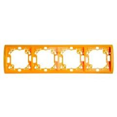 Simon Classic Ramka poczwórna pozioma słoneczna MR4/13 WMYZ-0140xx-R012