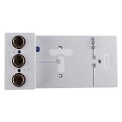 Tablica licznikowa 320x152mm 1F szara TL-1F-3X25A 10.10