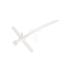 Uchwyt paskowy szybkiego montażu z kołkiem 140mm biały USMPK-10 /50szt./