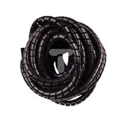 Wężyk ochronny spiralny WSN 19/S czarny E01WS-01010200700 /10m/
