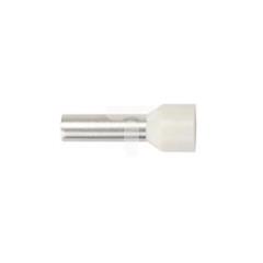 Końcówka tulejkowa izolowana HI 10/15 kość słoniowa E08KH-02010107101 /100szt./