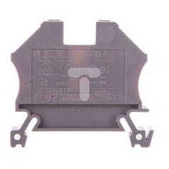 Złączka szynowa gwintowa ZSG ( ZUG ) 4,0mm2 szary 43409 