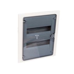 Rozdzielnica modułowa 2x12 podtynkowa IP40 Golf (drzwi transparentne) VF212TD
