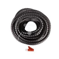Wężyk ochronny elastyczny WE-20 czarny E01WS-01030100301 /30m/