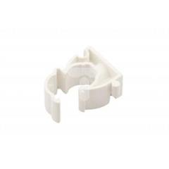 Uchwyt zamknięty do rur 13mm biały UZ 13 10180 /100szt./