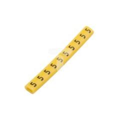 Oznacznik przewodów OZ-0/5 żółty E04ZP-01020100600 (100szt.)