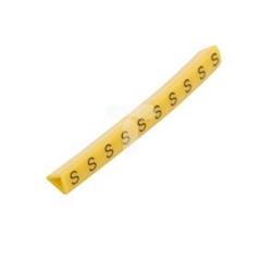 Oznacznik przewodów OZ-1/S żółty E04ZP-01020204100 (100szt.)