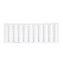 Ramka z oznacznikami 10x 1-10 209-602 /5szt./