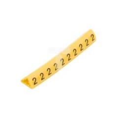 Oznacznik przewodów OZ-2/2 żółty E04ZP-01020400300 /100szt./