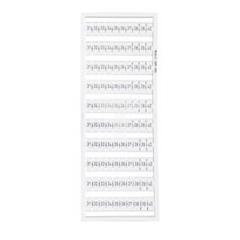 Ramka z oznacznikami 10x 31-40 209-505 /5szt./