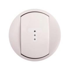 CELIANE Klawisz pojedynczy do łącznika podświetlany biały 068003