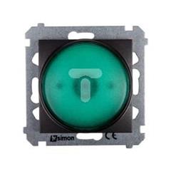 Simon 54 Sygnalizator świetlny LED zielone światło antracyt DSS3.01/48 WMDS-020x3x-048
