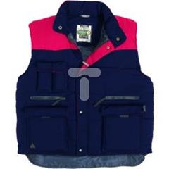 Kamizelka SIERRA granatowo-czerwona z kieszeniami XXXL SIERRBR3X