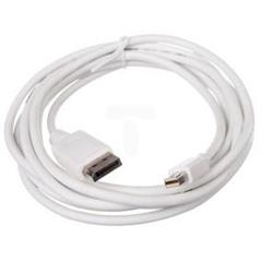 Kabel połączeniowy miniDisplayPort 1.1a Typ miniDP/DP, M/M biały 3m