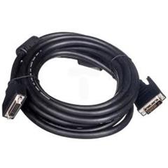 Kabel przedłużający DVI-D Dual Link Typ DVI-D(24+1)/DVI-D(24+1), M/Ż czarny 5m AK-320200-050-S