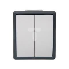 Simon Protector Łącznik hermetyczny świecznikowy IP44 szary PW5/16 WMPL-350xxx-8011