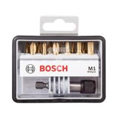 Zestaw końcówek wkręcających ROBUST SET M1(PH, PZ, TORX) MAXGRIP 13PC 2607002577 /13szt./