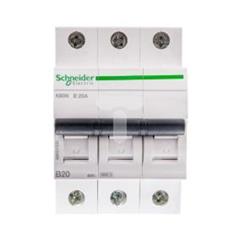 Wyłącznik nadprądowy 3P B 20A 6kA AC K60N A9K01320