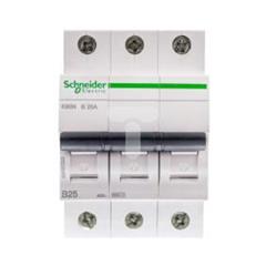 Wyłącznik nadprądowy 3P B 25A 6kA AC K60N A9K01325