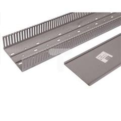 Korytko grzebieniowe 120x60x2000mm jasnoszare E104