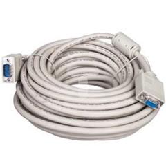 Kabel przedłużający SVGA Typ DSUB15/DSUB15, M/Ż beżowy 15m AK-310203-150-E