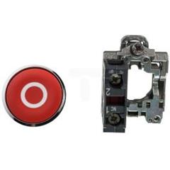 Przycisk sterowniczy 22mm czerwony z samopowrotem 1R XB4BA4322