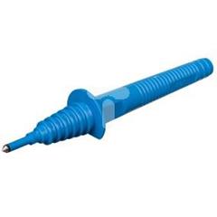 Sonda ostrzowa z gniazdem bananowym niebieska WASONBUOGB1