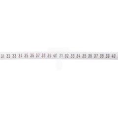 Oznacznik biały DK2/Z5 /31-40/ 89281006 (100szt.)
