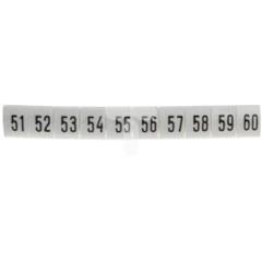 Oznacznik biały DK2/Z5 /51-60/ 89298006 (100szt.)