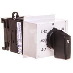 Przełącznik woltomierza 3xL-L i 3xL-N na szynę T0-3-8007/IVS 012759