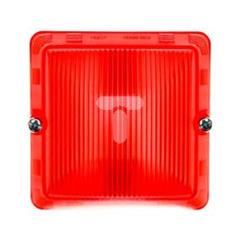 PLEXO55 Klosz do żarówek czerwony 069591