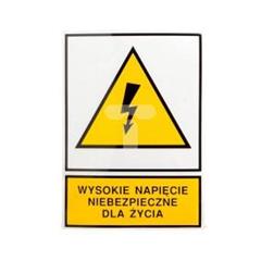 Tabliczka /znak ostrzegawczy/ TZO 148X210S W.N.N.D.Z. E04TZ-01011140400 /10szt./