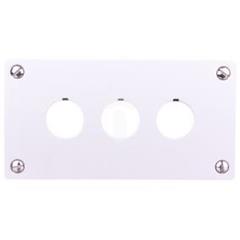 Płyta czołowa do montażu podtynkowego 3-otwory 22mm M22-E3 216544