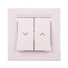 Asfora Łącznik żaluzjowy biały EPH1300521