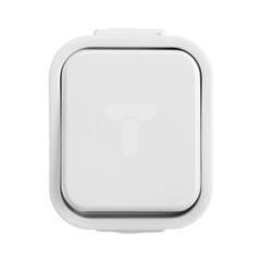 BURSZTYN Przycisk zwierny /dzwonek/ n/t IP44 biały WNT-7B