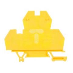 Złączka piętrowa 4-przewodowa 4mm2 żółta EURO 43550N