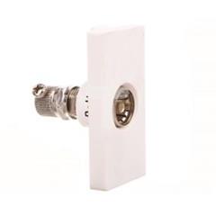 TouchMe Moduł 1/2 gniazdo antenowe TV białe TM904W