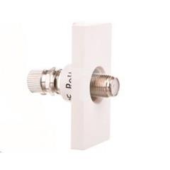 TouchMe Moduł 1/2 gniazdo antenowe SAT białe TM905W