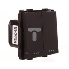 TouchMe Mechanizm łącznik świecznikowy czarny ME604B