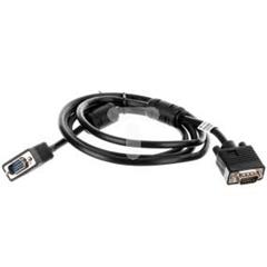 Kabel monitorowy VGA D-Sub(15-pin) SVGA 1,8m /+ferryt/ czarny 04684