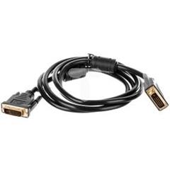 Kabel DVI-D [M] 24+1 Feryt 1.8m czarny 04692