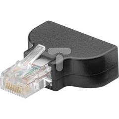 Wtyk teleinformatyczny RJ45 UTP (8P8C) - mocowanie śrubowe 76735