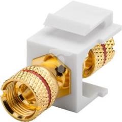 Keystone moduł głośnika - zacisk biegunowy czerwony 79484