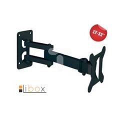 Uchwyt TV LCD 17''- 32'' ATENY czarny LIBOX LB-200
