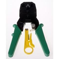 Zaciskarka do złącz teleinformatycznych RJ11/RJ12/RJ45 + ściągacz izolacji LIBOX LB0100