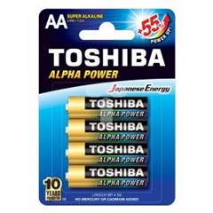 Bateria ultra alkaliczna LR6 / AA 1,5V ALPHA POWER LR6GCH BP-4 /blister 4szt./