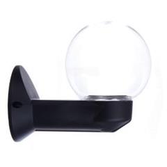 Oprawa ogrodowa BRIDGE naścienna - kinkiet kula fi 150 mm transparentna E27 1303.001T