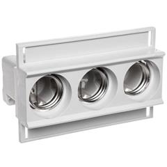 Gniazdo bezpiecznikowe na szynę 3P E27 DII 25A 500V EZV 25/3 002322026