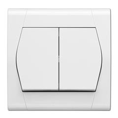 Łącznik świecznikowy biały IP20 LPT FESTA 0852-00