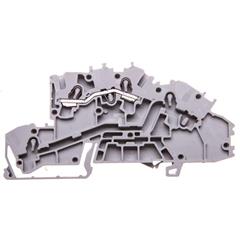 Złączka szynowa 1-pietrowa 2,5mm2 L szara 2003-7650 TOPJOBS